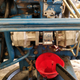 Separating the hydraulic pumps...
